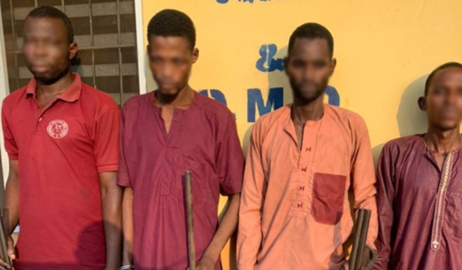 OGUN POLICE NABBED FOUR KIDNAPPERS