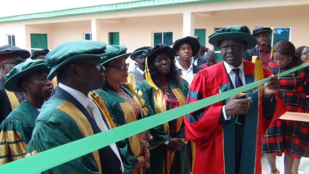 PURSUE ACADEMIC EXCELLENCE’, DG FRIN, PROVOST FCFRM ISHIAGU, CHARGE MATRICULANTS