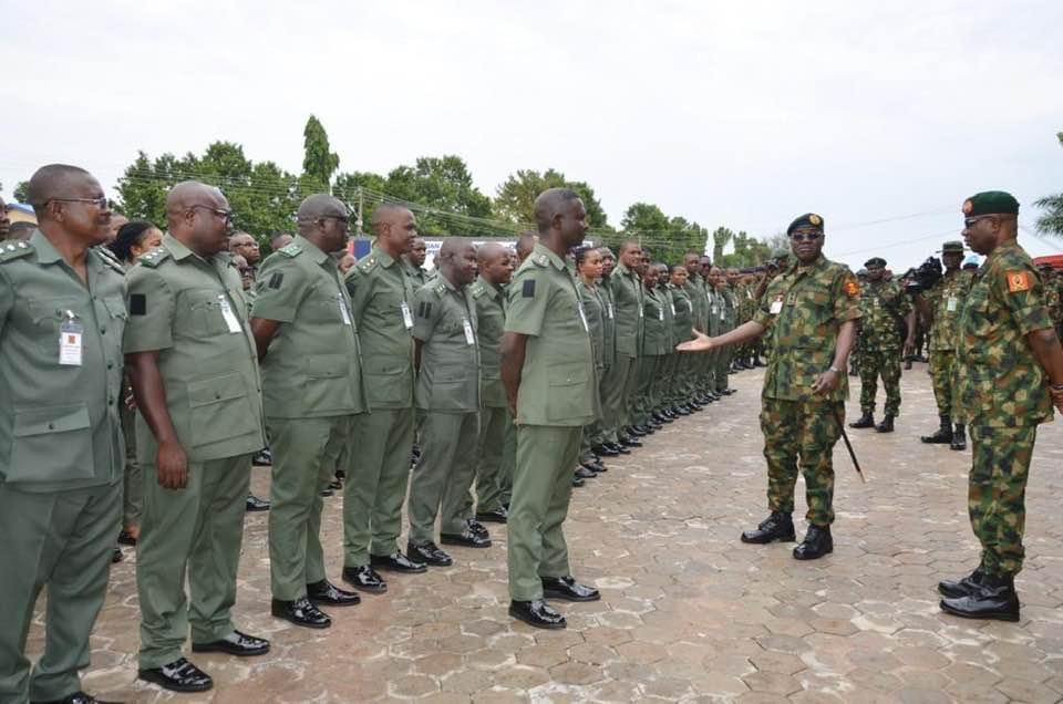 NIGERIA ARMY FLAGS OFF MAIDEN EDITION OF CAPTAIN TO MAJOR WRITTEN PROMOTION EXAMINATION 2023