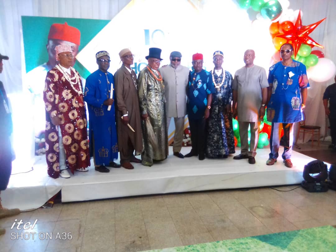 EX SENATE PRESIDENT, TRADITIONAL RULERS, PDP CHIEFTAINS FELICITATES WITH FED. LAWMAKER HON. NKWONTA