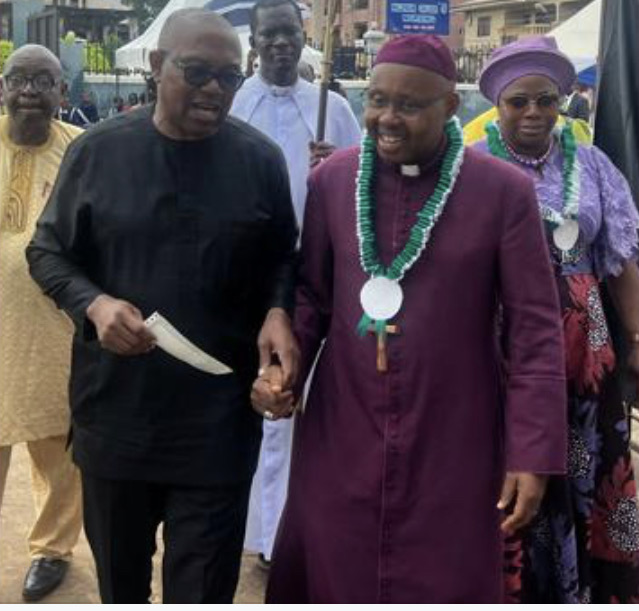 PETER OBI MAKES N50M DONATION TO ANGLICAN CHURCH:
