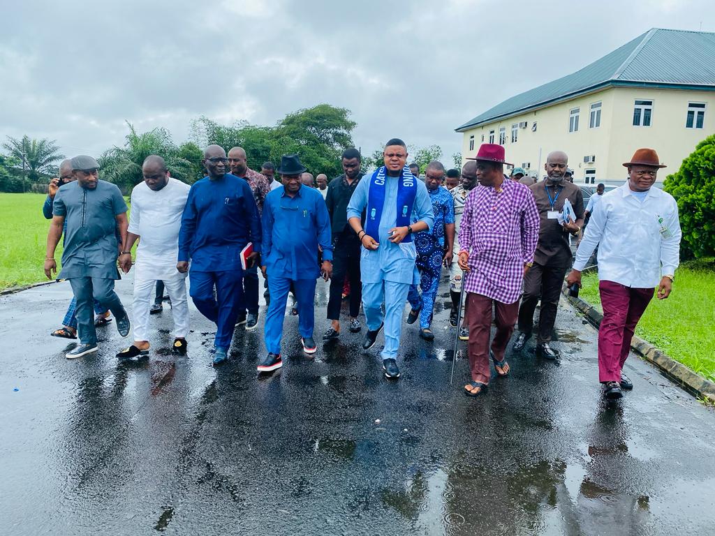 RSG, TAKES MESSAGE OF YOUTH EMPOWERMENT,DEVELOPMENT TO OYIGBO LGA