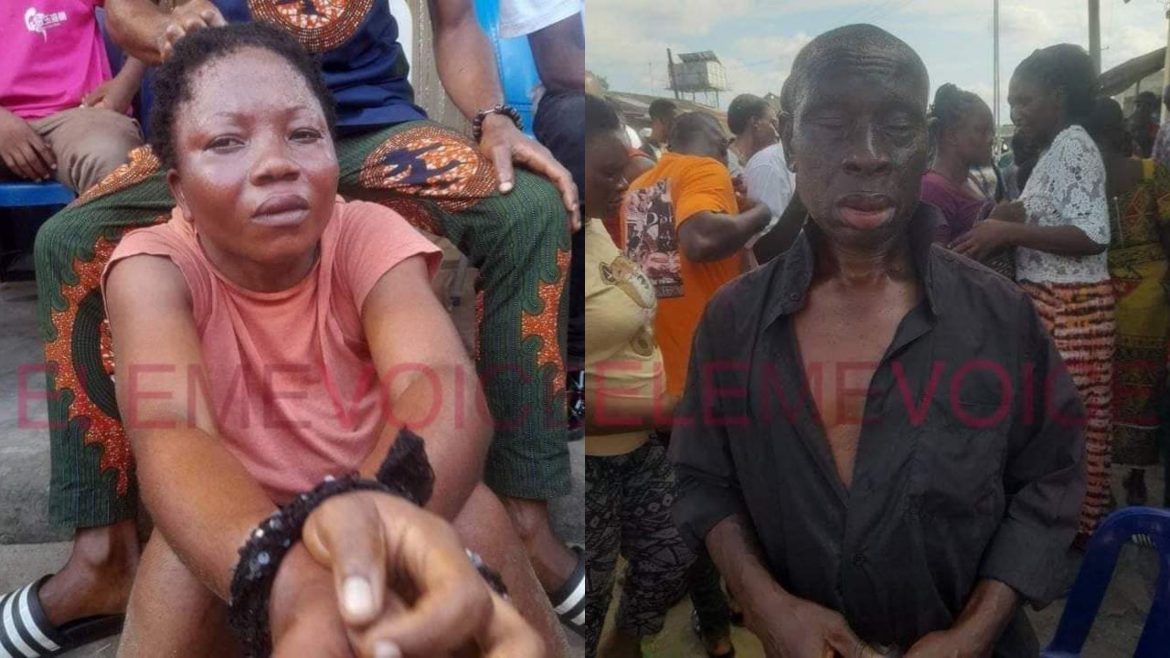 WIFE POURS HOT WATER ON HUSBAND AT AGBONCHIA ELEME