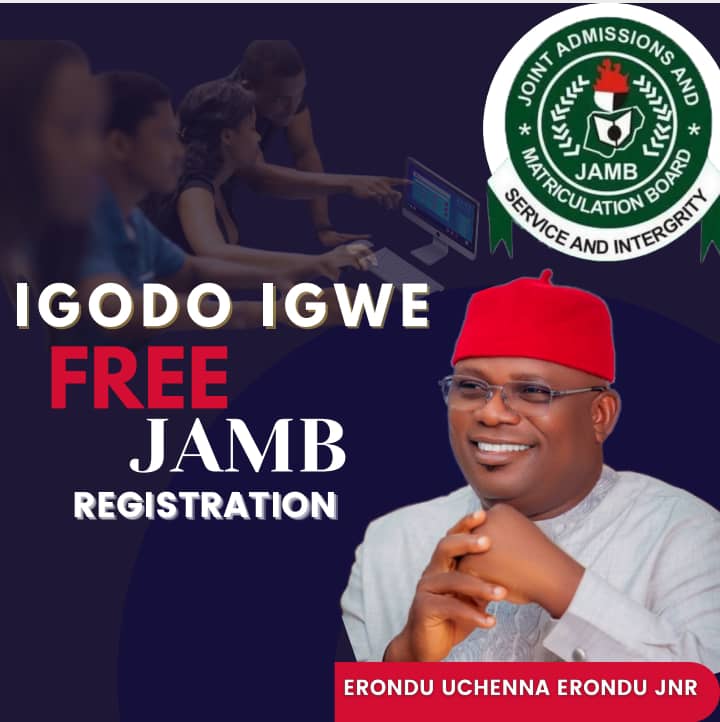 Abia Lawmaker, Erondu Jnr Approves Free JAMB Registration For 120 Students